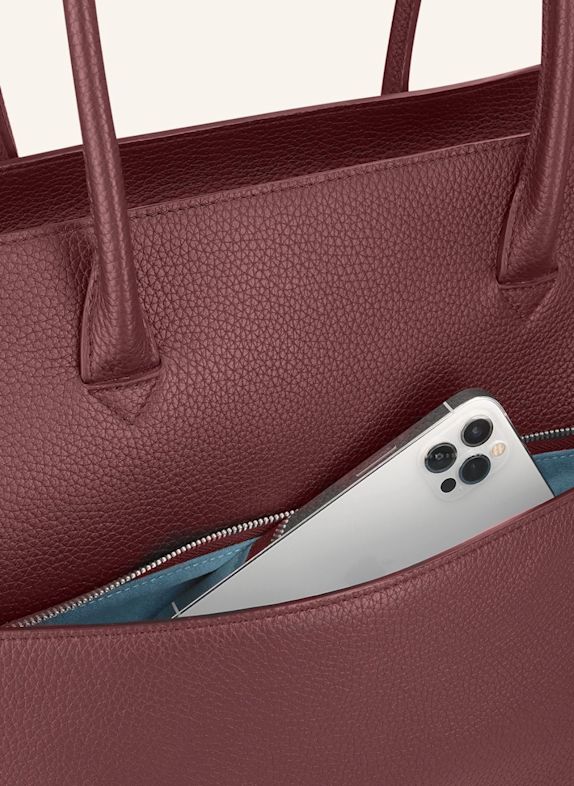 KAAI Schultertasche VOYAGER DUNKELROT