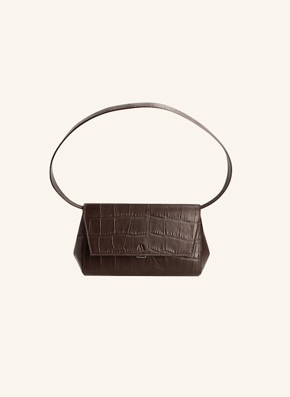 KAAI Umhängetasche IKON CLUTCH DUNKELBRAUN