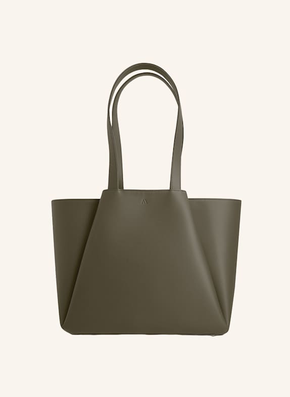 KAAI Schultertasche MIDI PYRAMID KHAKI