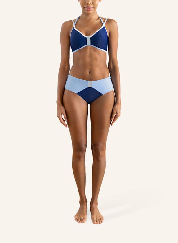HORIZON ATHLETIC Bikinis CORAL SEA HELLBLAU/ DUNKELBLAU