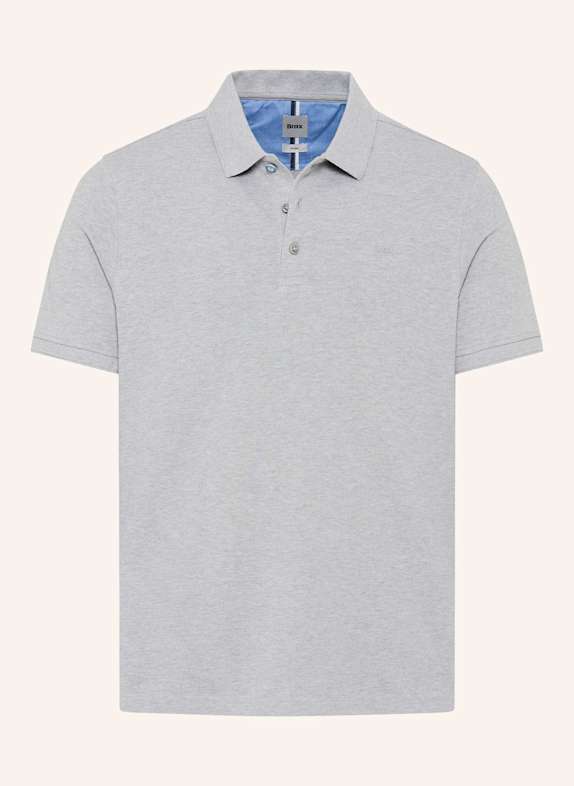 BRAX Piqué-Poloshirt STYLE PETE GRAU