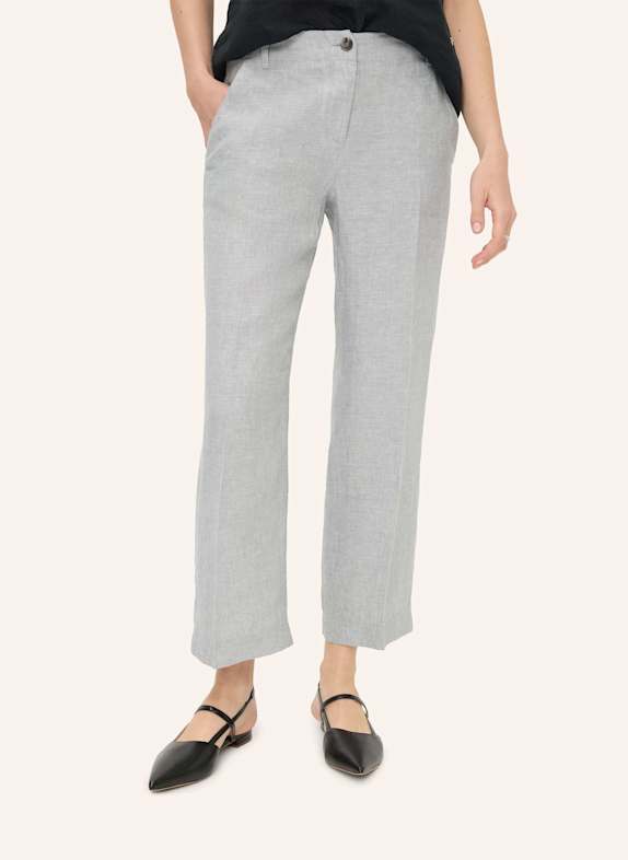 BRAX 7/8-Leinenhose MAINE GRAU