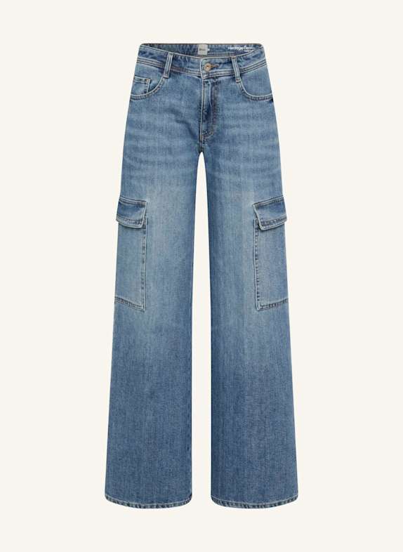 BRAX Five-Pocket-Jeans STYLE MORGAN BLAU
