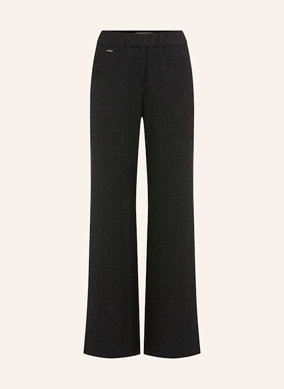 BRAX Palazzohose STYLE MAINE DUNKELGRAU