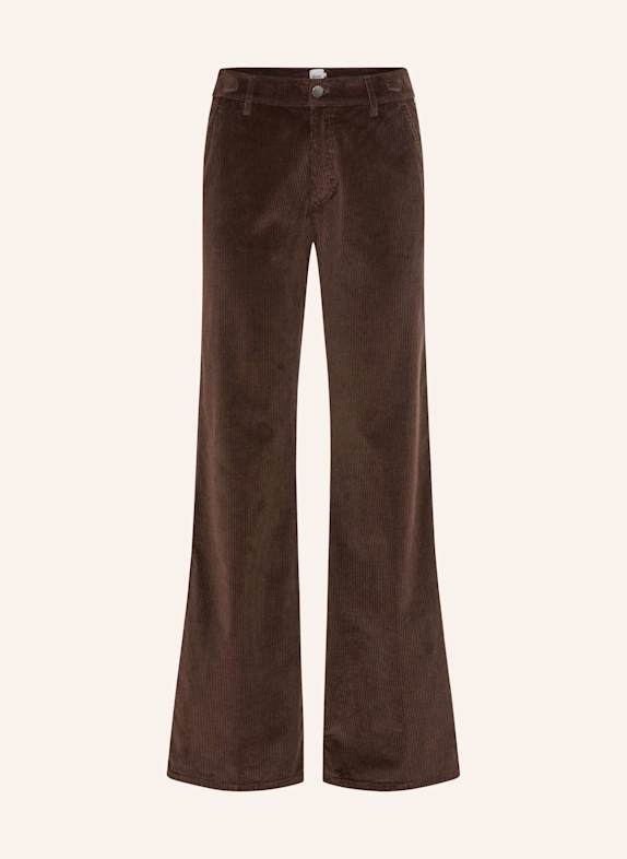 BRAX Palazzohose STYLE MAINE DUNKELBRAUN