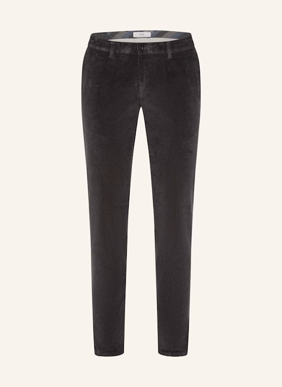 BRAX Chino|Flatfronthose STYLE SILVIO DUNKELGRAU