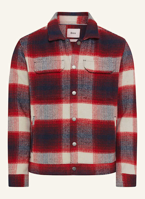 BRAX Sweatjacke STYLE SANTIAGO LILA