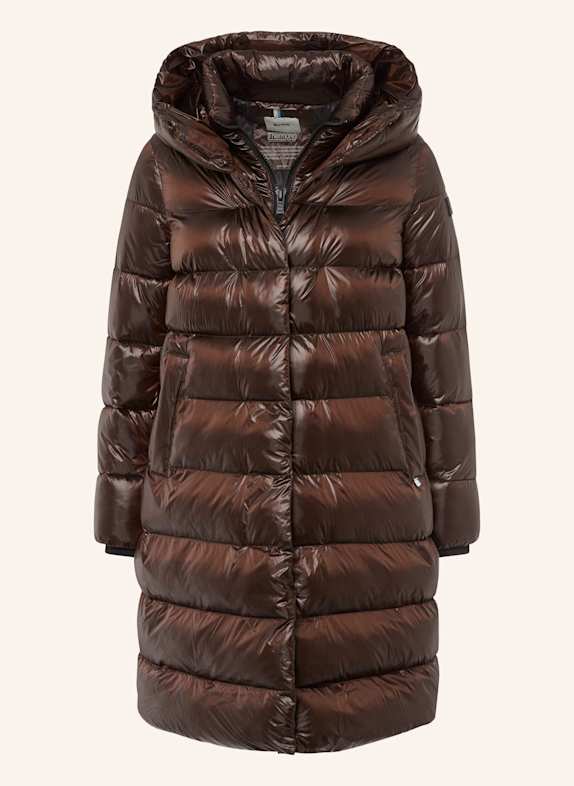 BRAX Puffercoat STYLE MONTREAL DUNKELBRAUN