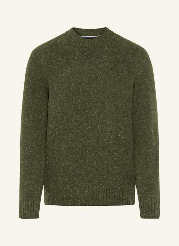 BRAX Strickpullover STYLE BUDDY KHAKI