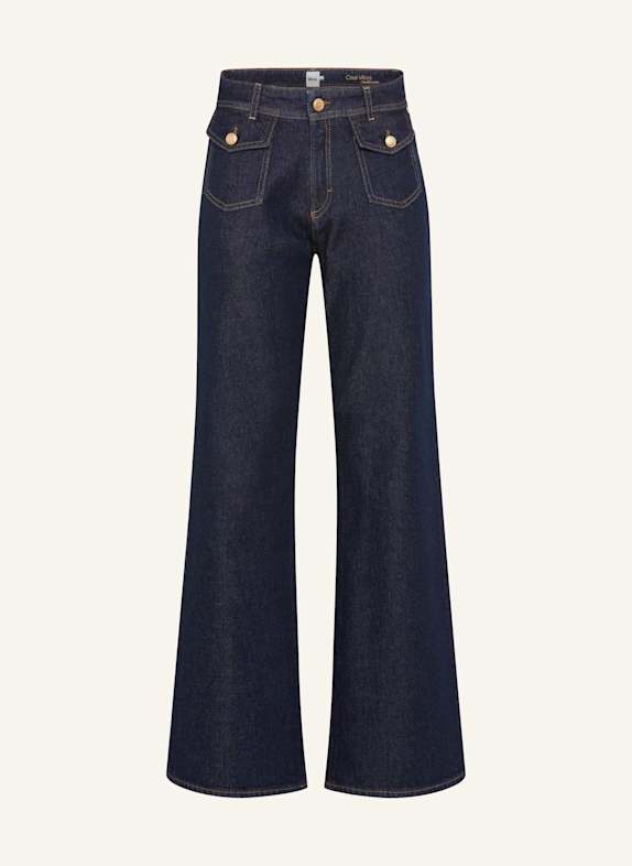 BRAX Palazzohose STYLE MAINE DUNKELBLAU