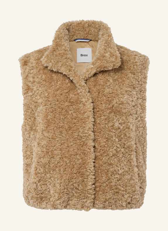 BRAX Weste STYLE OSLO BEIGE
