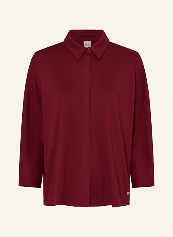 BRAX Strickpullover STYLE LIZ DUNKELROT