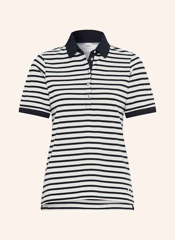 BRAX Piqué-Poloshirt STYLE CLEO BLAU