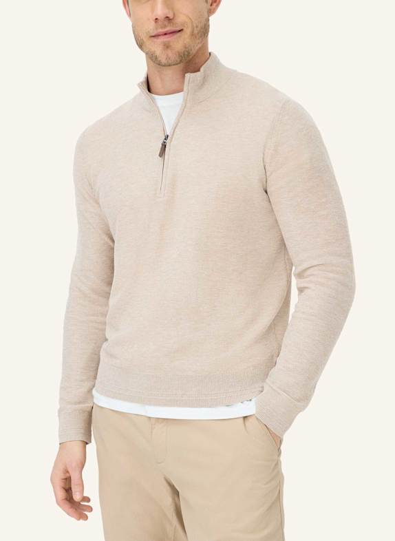 BRAX Pullover STYLE STEFFEN BEIGE