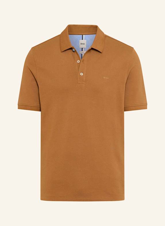 BRAX Piqué-Poloshirt STYLE PETE BRAUN