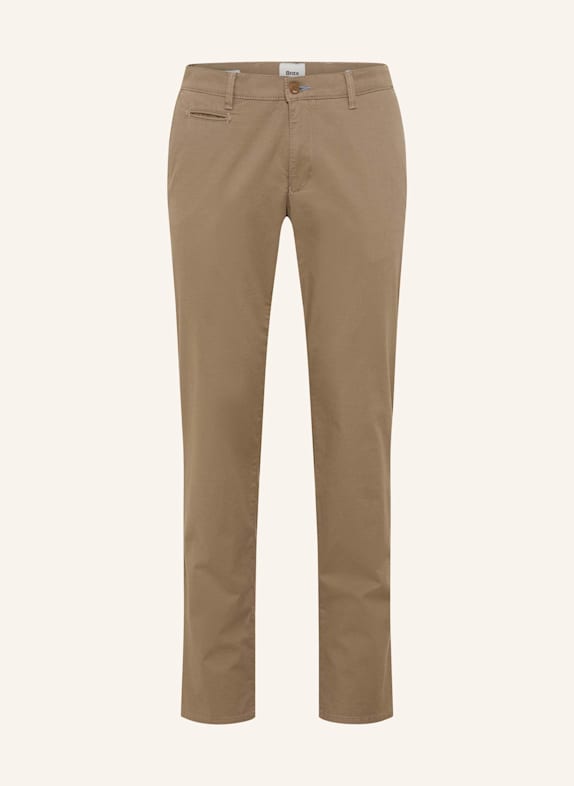 BRAX Chino STYLE FABIO IN DUNKELBRAUN