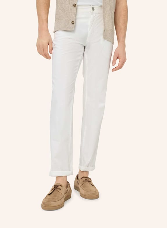 BRAX Hose CADIZ U Straight Fit WEISS