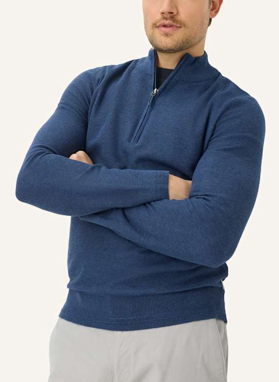 BRAX Pullover STYLE STEFFEN BLAU