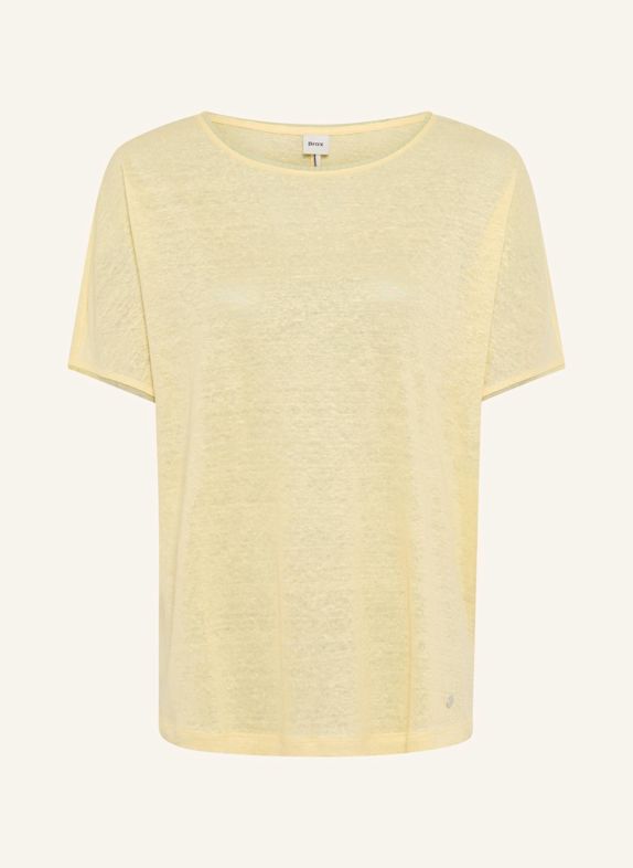 BRAX T-Shirt STYLE CAELEN S GELB
