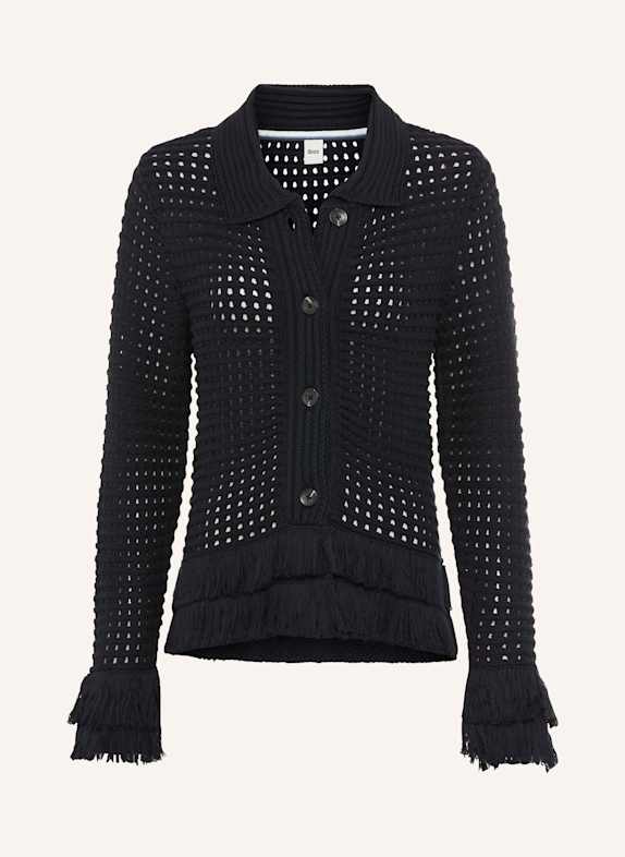 BRAX Strickjacke STYLE AMI BLAU