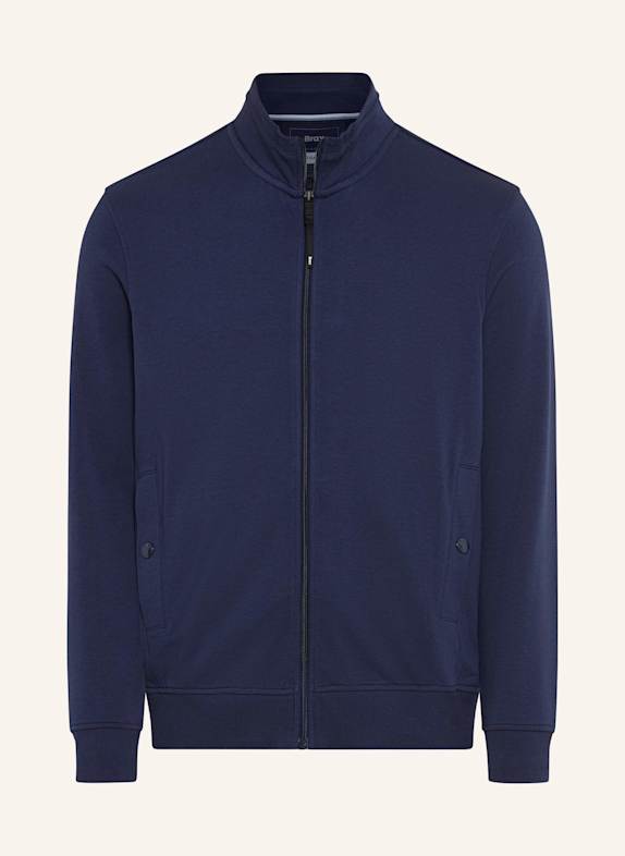 BRAX Sweatjacke STYLE SCOTT DUNKELBLAU