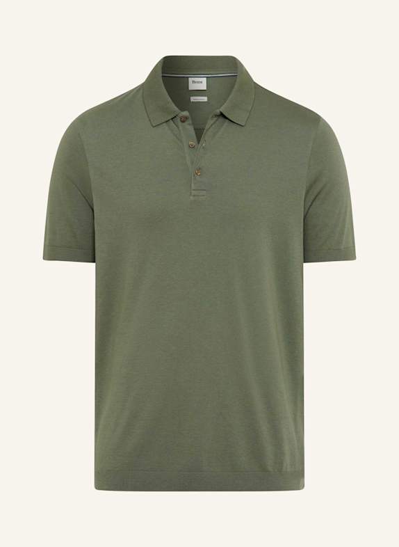 BRAX Poloshirt STYLE PARVIS DUNKELGRÜN