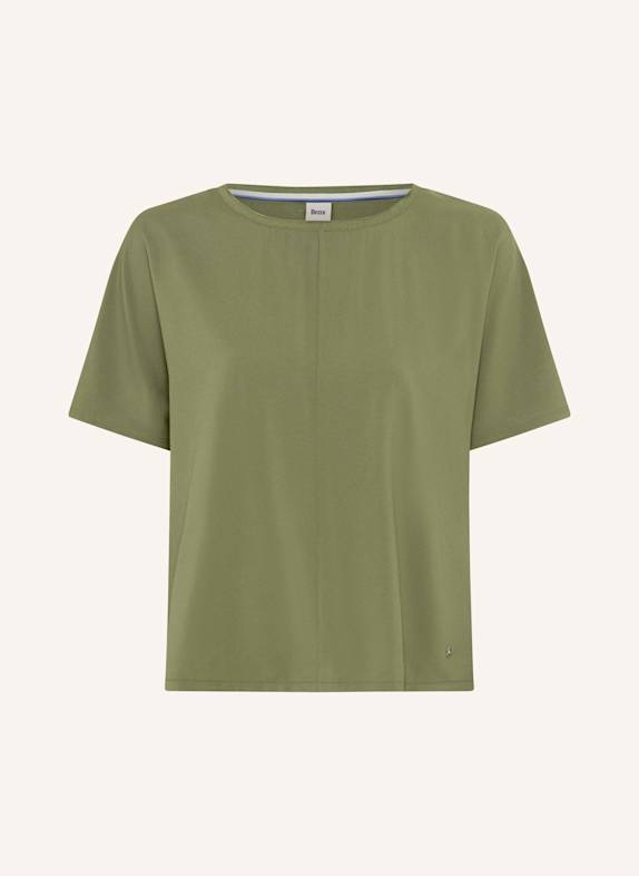 BRAX Hybridshirt STYLE CARLA S OLIV