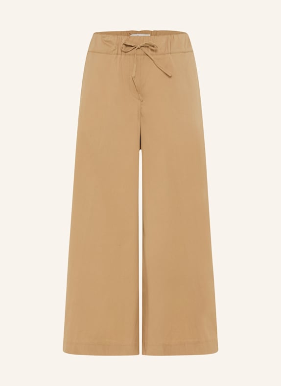 BRAX Palazzohose STYLE MAJA S HELLBRAUN