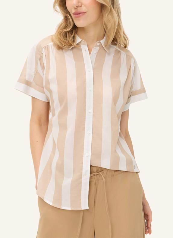 BRAX Bluse STYLE VIV HELLBRAUN