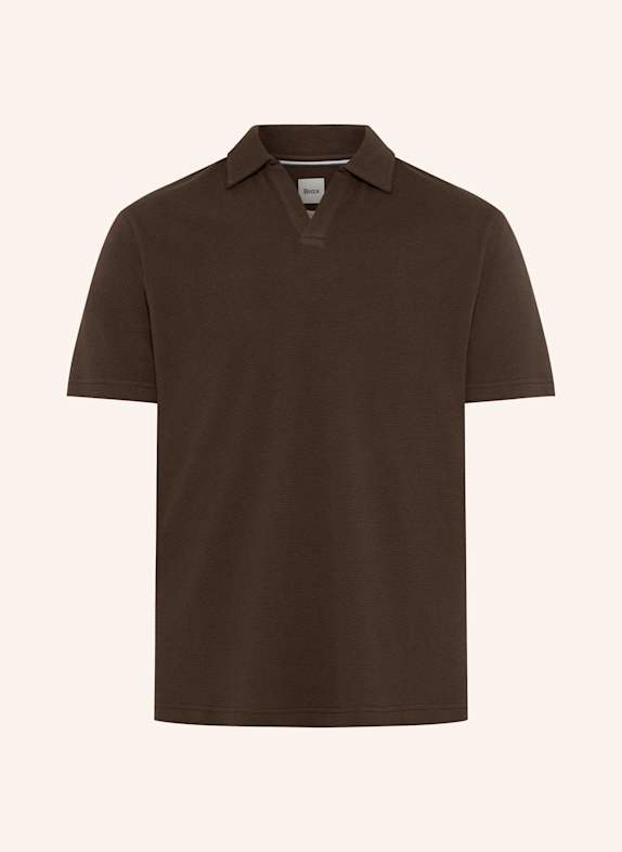 BRAX Poloshirt STYLE PRINCETON BRAUN