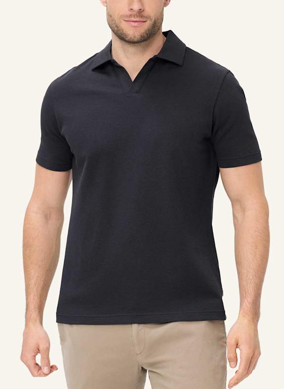 BRAX Poloshirt STYLE PRINCETON DUNKELBLAU