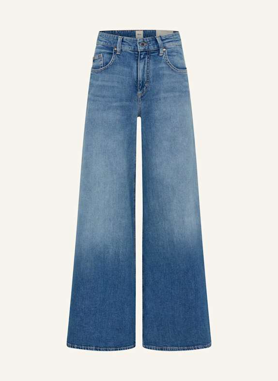 BRAX Palazzohose|Five-Pocket-Hose STYLE MARCH DUNKELBLAU