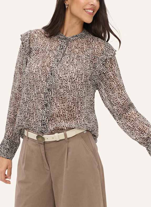 BRAX Bluse STYLE VIOLET HELLBRAUN