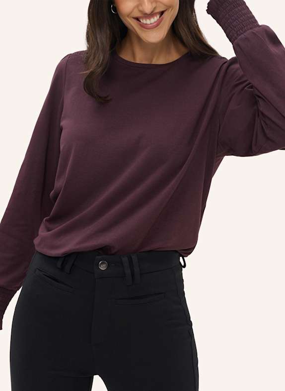 BRAX Shirt STYLE CAITLIN L DUNKELLILA
