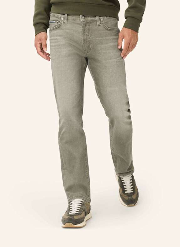 BRAX Five-Pocket-Jeans STYLE CLINT OLIV