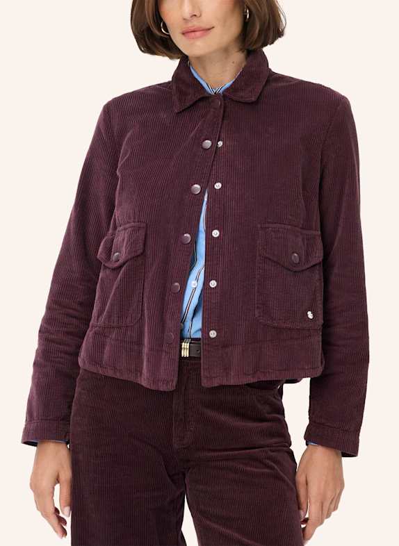 BRAX Bluse STYLE VEGA DUNKELLILA