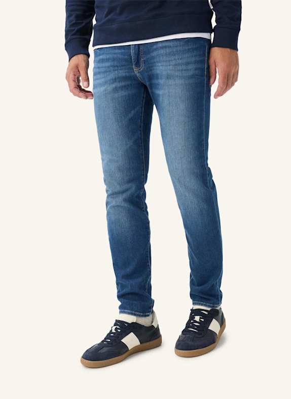 BRAX Five-Pocket-Jeans STYLE CHRIS DUNKELBLAU