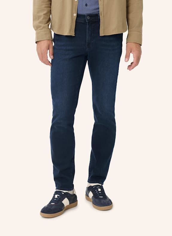 BRAX Five-Pocket-Jeans STYLE CHRIS DUNKELBLAU