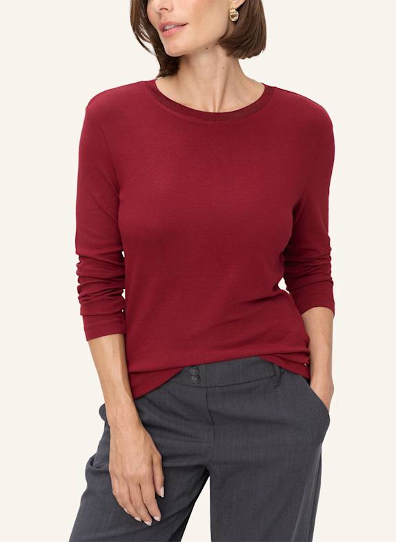 BRAX Shirt STYLE CARINA L DUNKELROT