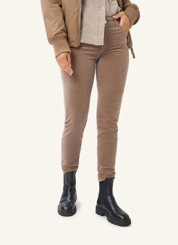 BRAX Röhrenjeans STYLE SHAKIRA BRAUN