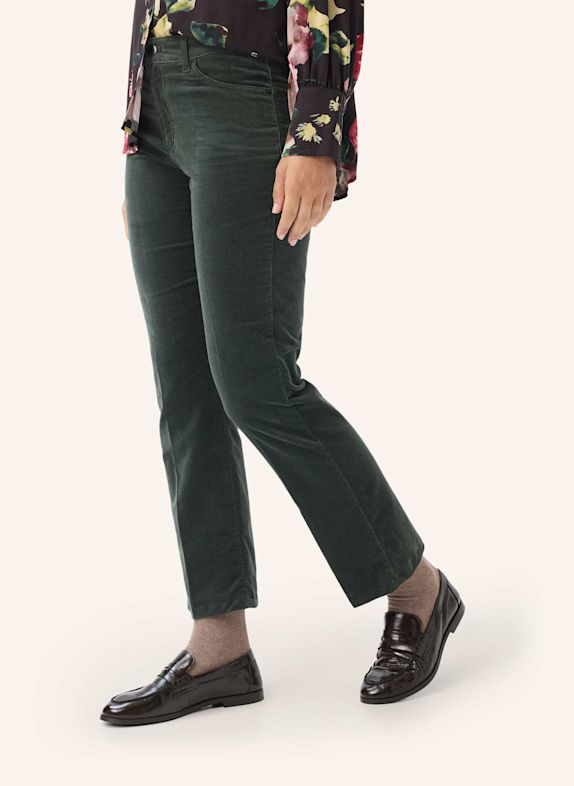 BRAX Five-Pocket-Jeans STYLE MAY S DUNKELGRÜN