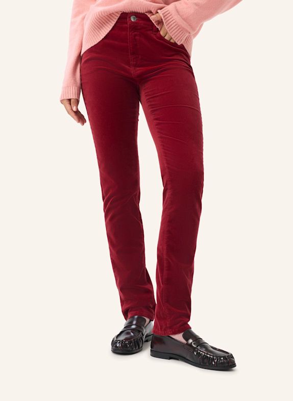 BRAX Five-Pocket-Jeans STYLE CAROLA ROT