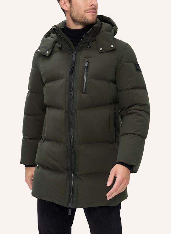 BRAX Puffercoat STYLE GARRETT DUNKELGRAU