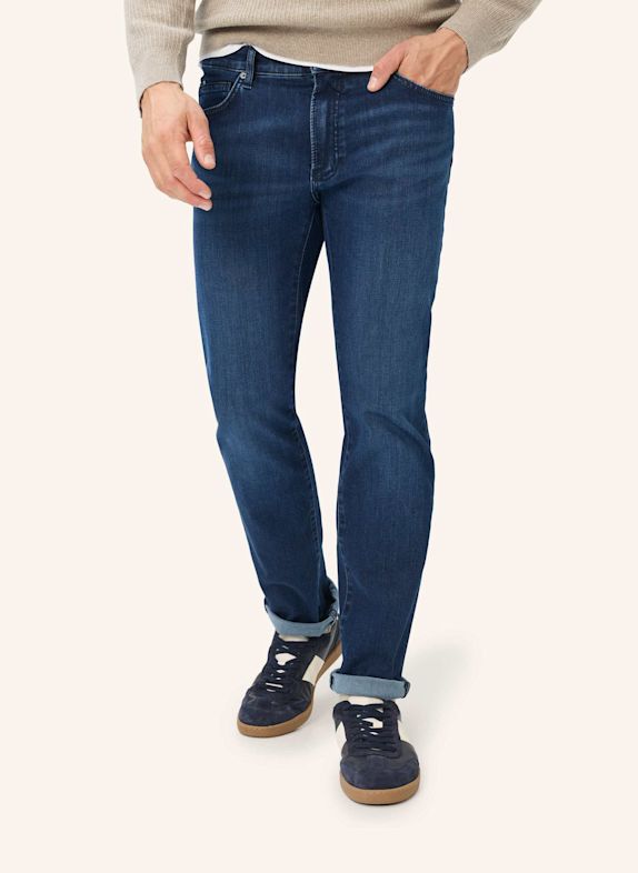 BRAX Five-Pocket-Jeans STYLE CHUCK BLAU