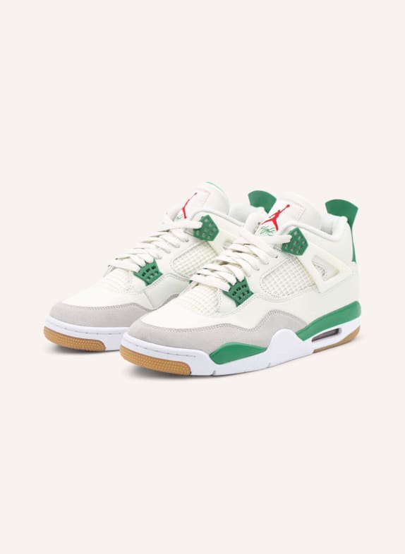 JORDAN Sneaker 4 RETRO SB PINE GREEN BY BIBO WEISS