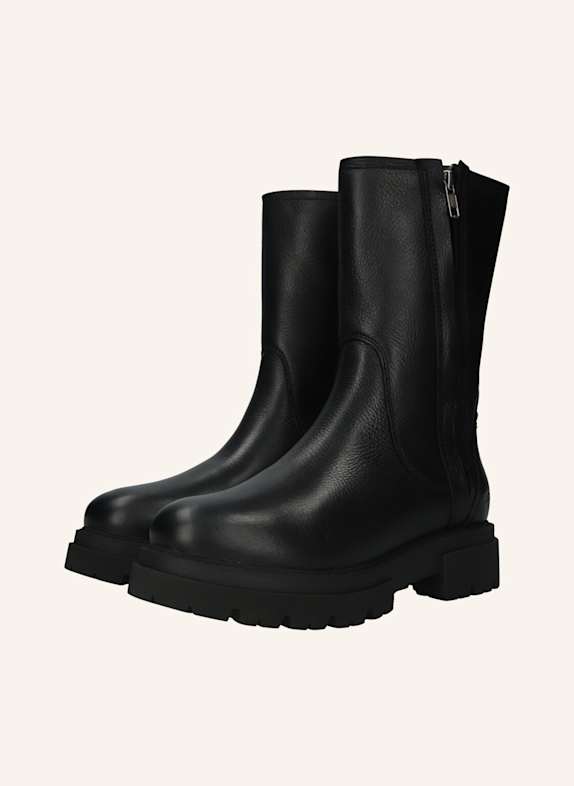 BLACKSTONE Schnürboots SCHWARZ
