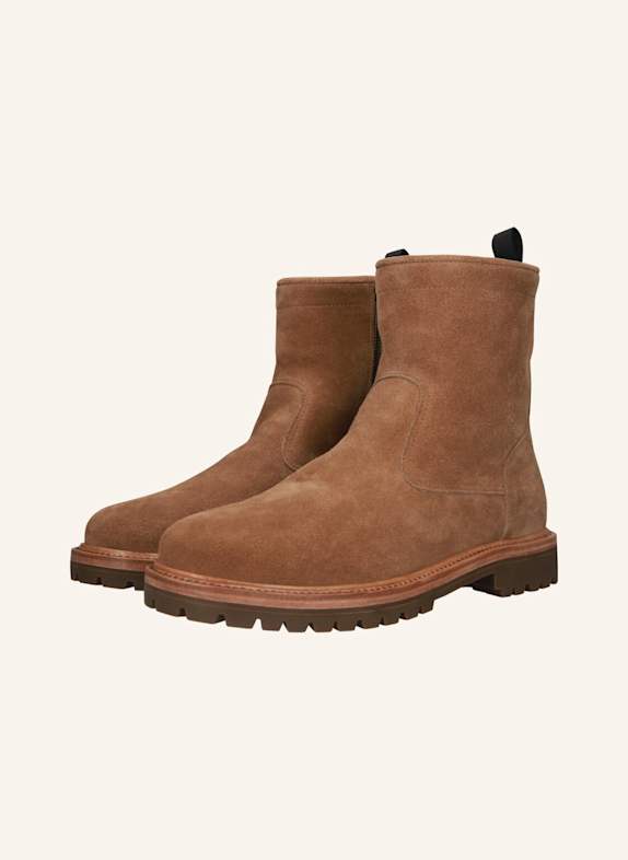 BLACKSTONE Schnürboots HELLBRAUN