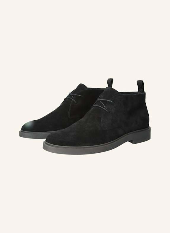 BLACKSTONE Desert boots SCHWARZ
