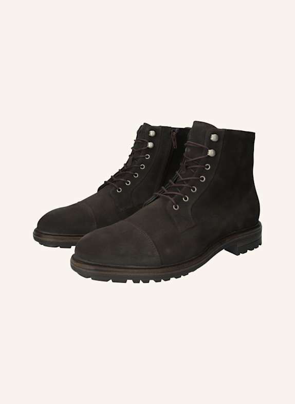 BLACKSTONE Lace-ups DUNKELBRAUN