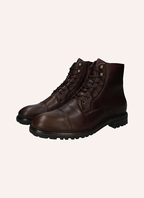 BLACKSTONE Lace-ups DUNKELBRAUN